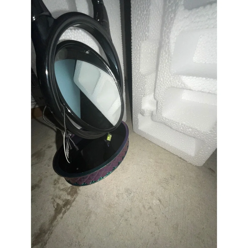 Bath and Body Works Vanity Mirror Disney Maleficent Horns Iridescent Dragon